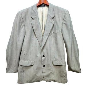 Bachrach Mens Blazer Pure Virgin Wool Size 42L Tan  Made In Canada